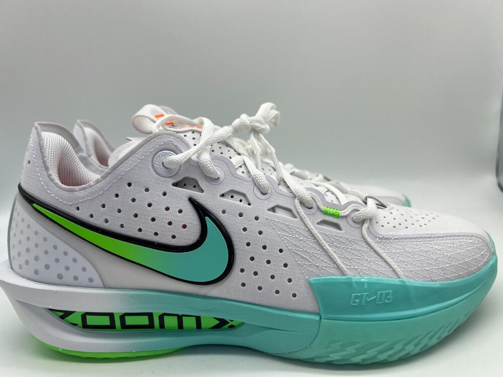 Nike GT Cut 3 White Bleached Turquoise Men's Size 9 DV2913-107 New